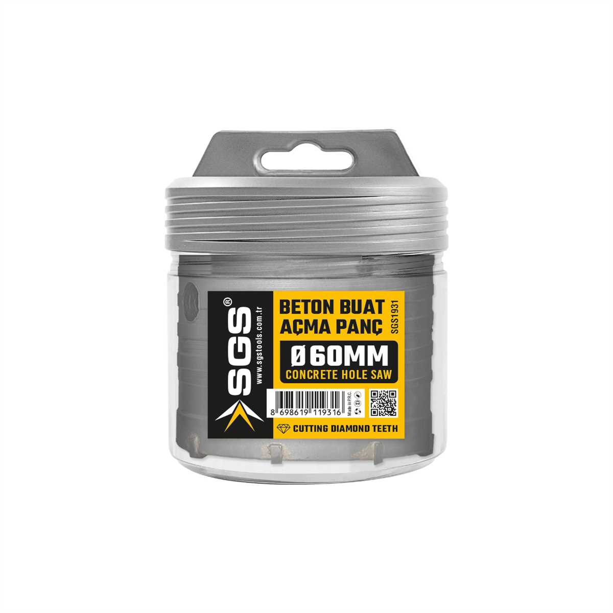 BETON BUAT AÇMA ADAPTÖRSÜZ 60 MM